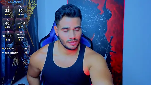 AndresRodriguez1 Pertunjukan Webcam