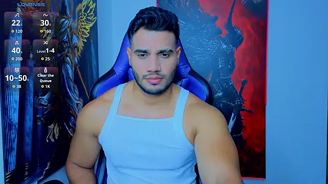 AndresRodriguez1 Adlı Modelin Web Kamerası Şovu