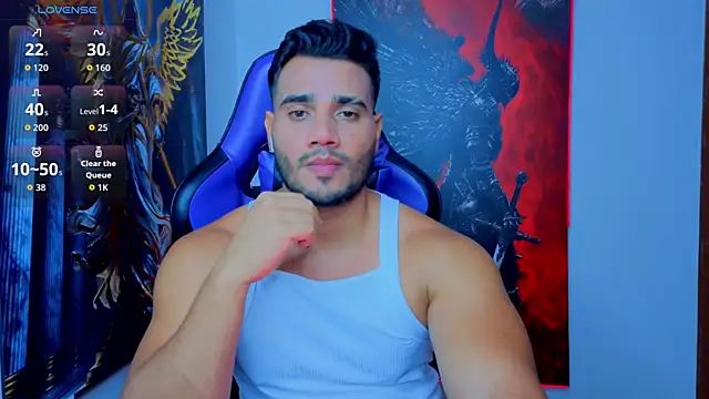 AndresRodriguez1 Pertunjukan Webcam