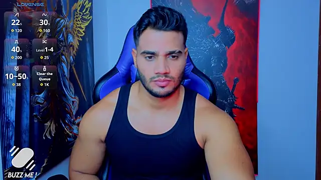 AndresRodriguez1 Pertunjukan Webcam