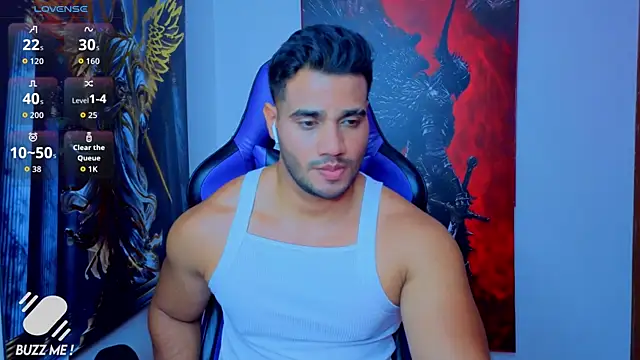 AndresRodriguez1 Pertunjukan Webcam