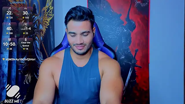AndresRodriguez1 Adlı Modelin Web Kamerası Şovu