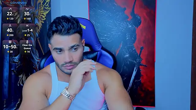 AndresRodriguez1 Pertunjukan Webcam