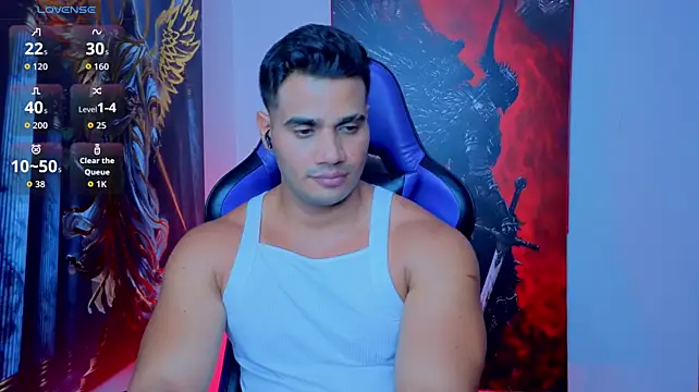 AndresRodriguez1 Adlı Modelin Web Kamerası Şovu