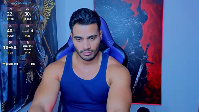 AndresRodriguez1 Pertunjukan Webcam