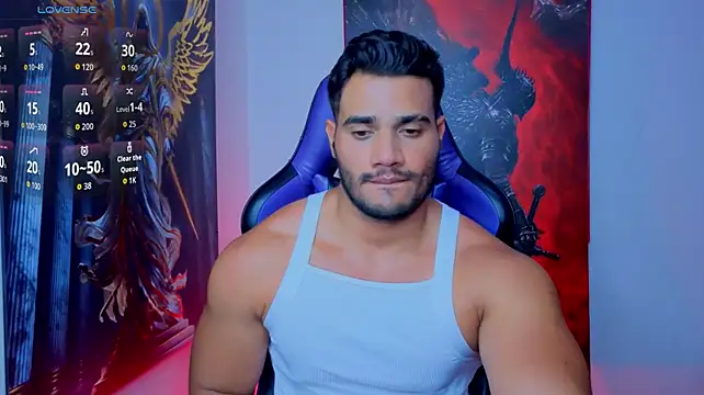AndresRodriguez1 Adlı Modelin Web Kamerası Şovu
