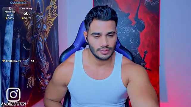 AndresRodriguez1 Adlı Modelin Web Kamerası Şovu