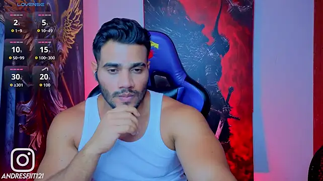 AndresRodriguez1 Pertunjukan Webcam