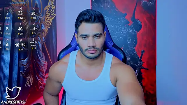 AndresRodriguez1 Adlı Modelin Web Kamerası Şovu