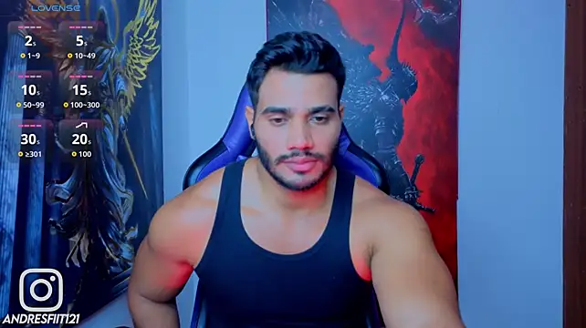 הופעת וובקאם של AndresRodriguez1