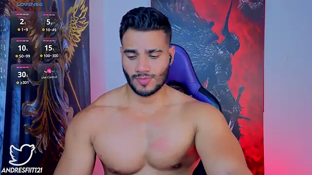 AndresRodriguez1 Pertunjukan Webcam
