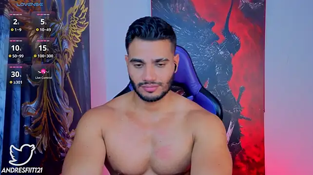 Show modela AndresRodriguez1 na web-kameri