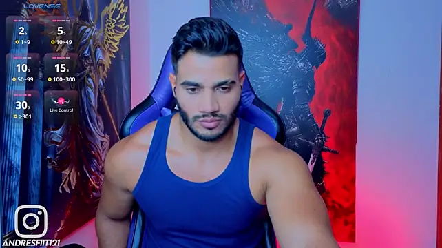 AndresRodriguez1 Adlı Modelin Web Kamerası Şovu