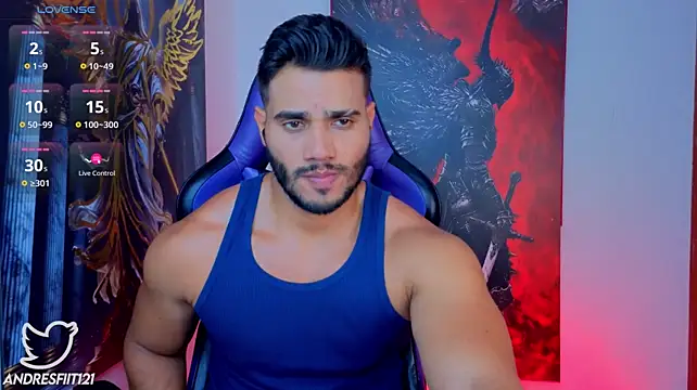 AndresRodriguez1 Adlı Modelin Web Kamerası Şovu