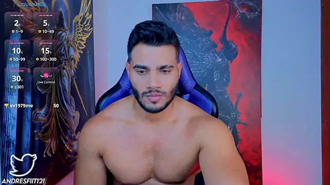 AndresRodriguez1 Adlı Modelin Web Kamerası Şovu