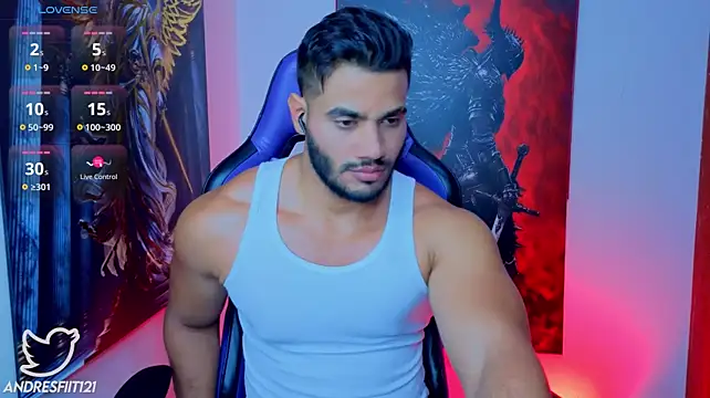 Show modela AndresRodriguez1 na web-kameri