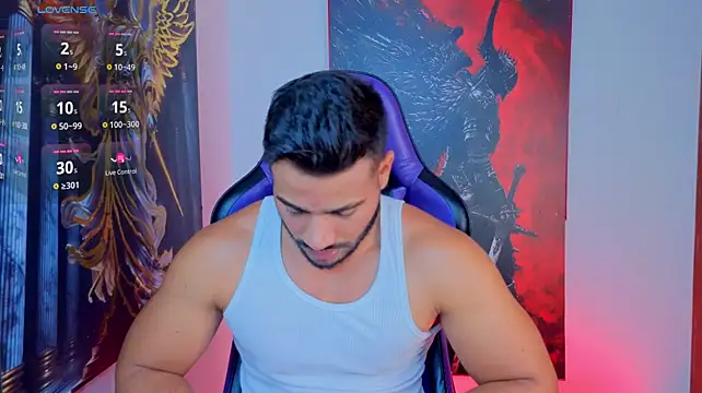 AndresRodriguez1 Adlı Modelin Web Kamerası Şovu