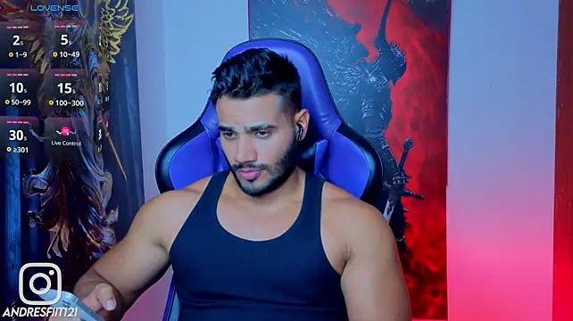 AndresRodriguez1 Шоу с уебкамера