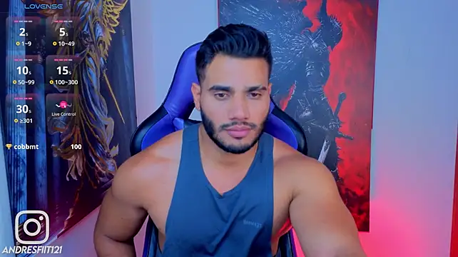 AndresRodriguez1 Adlı Modelin Web Kamerası Şovu