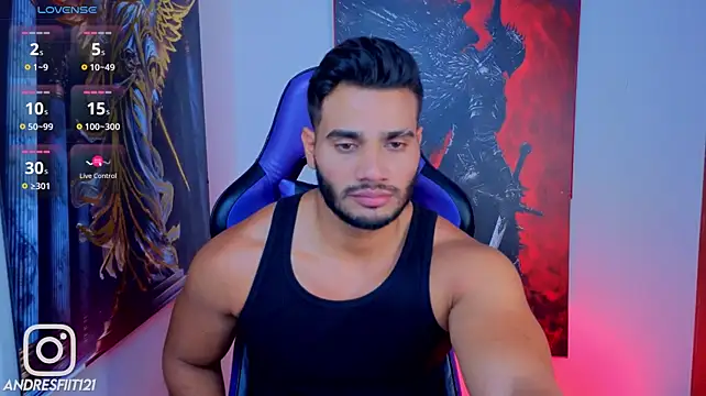AndresRodriguez1 Pertunjukan Webcam