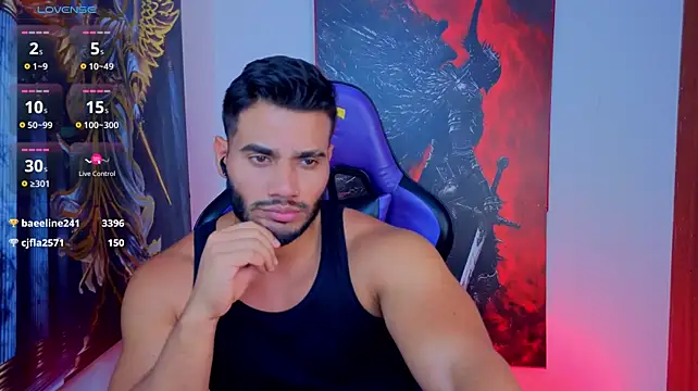 AndresRodriguez1 Adlı Modelin Web Kamerası Şovu