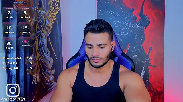 הופעת וובקאם של AndresRodriguez1