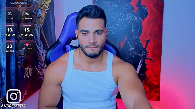 AndresRodriguez1 Pertunjukan Webcam