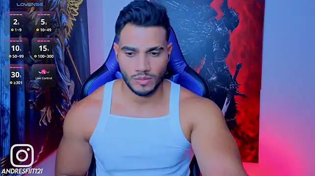 AndresRodriguez1 Adlı Modelin Web Kamerası Şovu