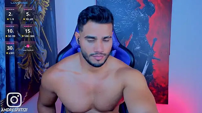 AndresRodriguez1 webkamerás műsora