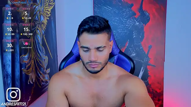 AndresRodriguez1 Adlı Modelin Web Kamerası Şovu