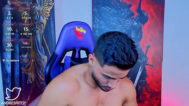 AndresRodriguez1 Pertunjukan Webcam