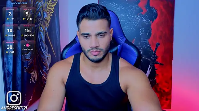 AndresRodriguez1 Pertunjukan Webcam