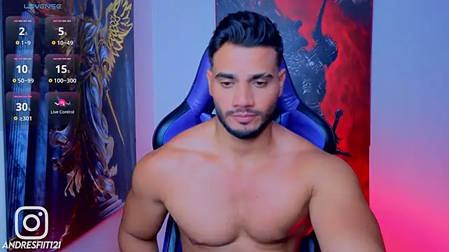 הופעת וובקאם של AndresRodriguez1