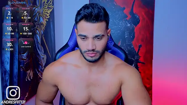 הופעת וובקאם של AndresRodriguez1