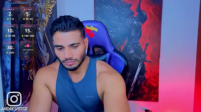 AndresRodriguez1 Adlı Modelin Web Kamerası Şovu