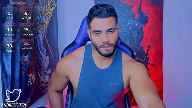 AndresRodriguez1 Adlı Modelin Web Kamerası Şovu