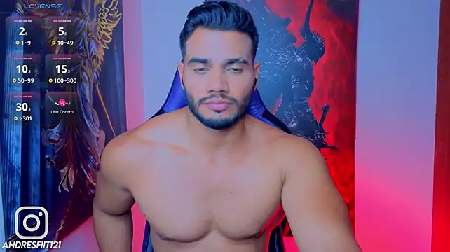 AndresRodriguez1 Pertunjukan Webcam