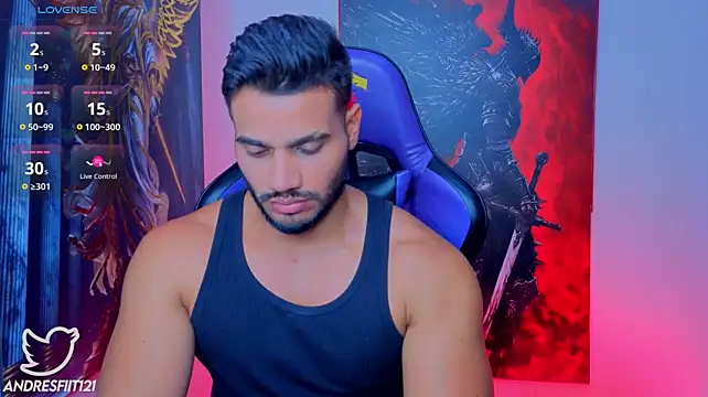 AndresRodriguez1 Adlı Modelin Web Kamerası Şovu