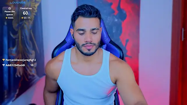 AndresRodriguez1 Pertunjukan Webcam