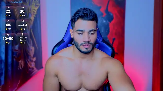 Show modela AndresRodriguez1 na web-kameri