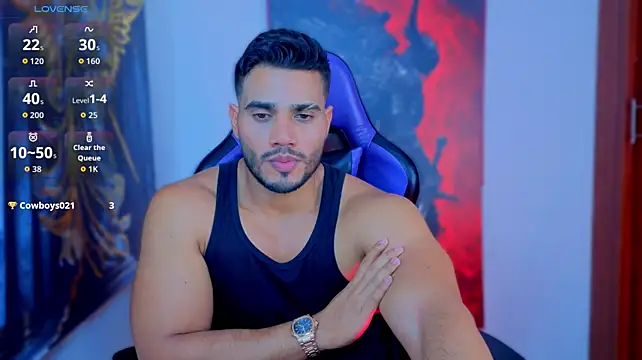 AndresRodriguez1 élő XXX-chatje