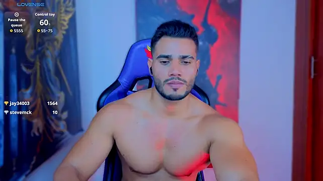 Show modela AndresRodriguez1 na web-kameri