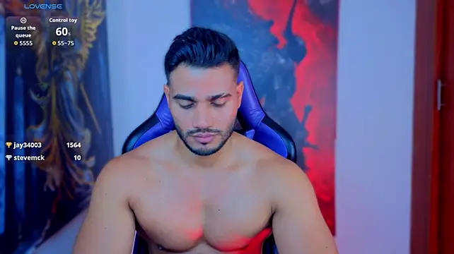Show modela AndresRodriguez1 na web-kameri