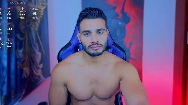 Show modela AndresRodriguez1 na web-kameri