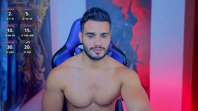 Show modela AndresRodriguez1 na web-kameri