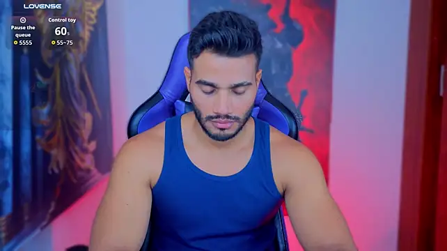 Show modela AndresRodriguez1 na web-kameri