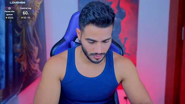 Show modela AndresRodriguez1 na web-kameri