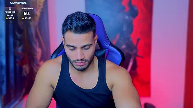 Show modela AndresRodriguez1 na web-kameri