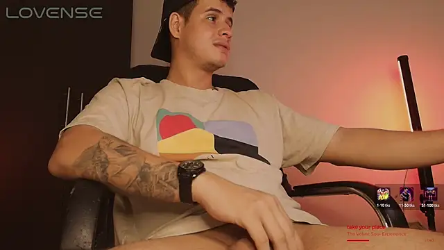 Show de BjornSteel na webcam