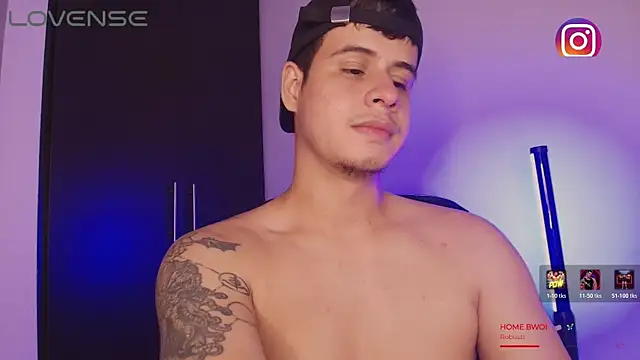 Show modela BjornSteel na web-kameri